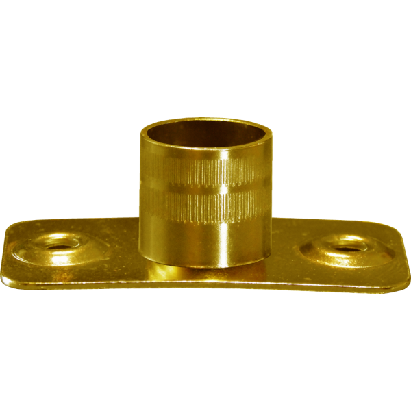 SOPORTE HIERRO BRONCEADO "LATERAL" 1/2"