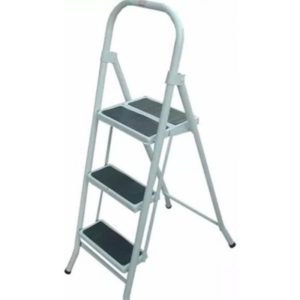 ESCALERA METALICA 3 PELDAÑOS C/ANTIDESLIZANTE