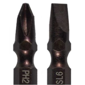 PUNTA PHILLIPS PH2/PLANA S2 x 65mm 1/4" ROTTWEILER