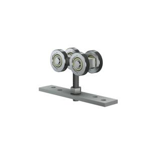 CARRO 4 RUEDAS N172 ACERO Ø38mm C/RULEMAN